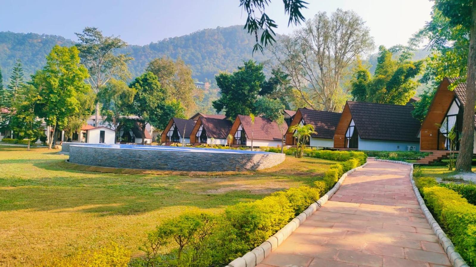 Welcomheritage Tarangi Ramganga Resort Marchula Exteriér fotografie